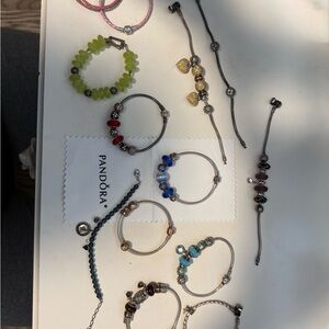 Pandora LOT  Charm Bracelets
